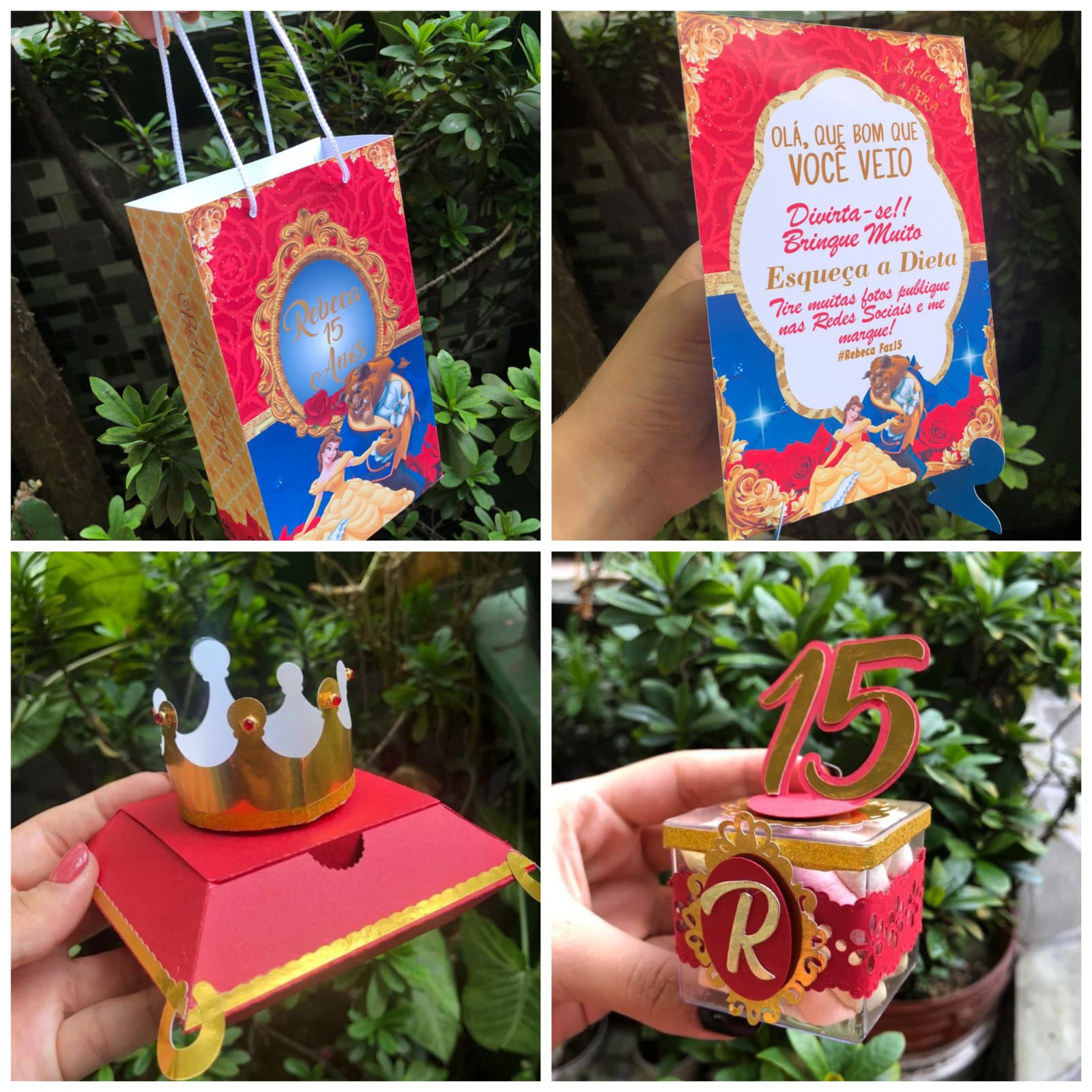 Kits de presentes personalizados embalados